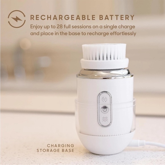 Sharper Image Revel Sonic 3-In-1 Facial Cleansing Brush - Picture 6 of 9